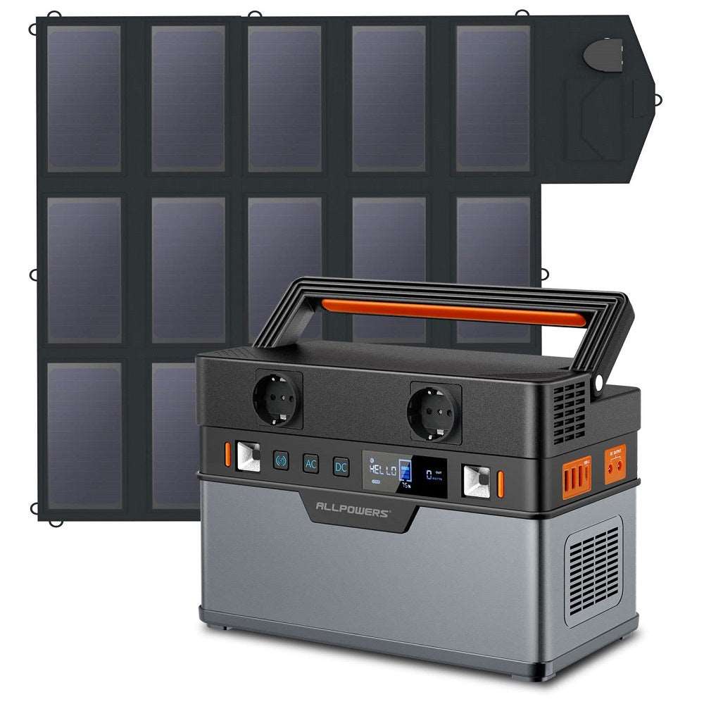 ALLPOWERS 700W Generatore Solare (S700 + SP012 100W Pannello Solare)