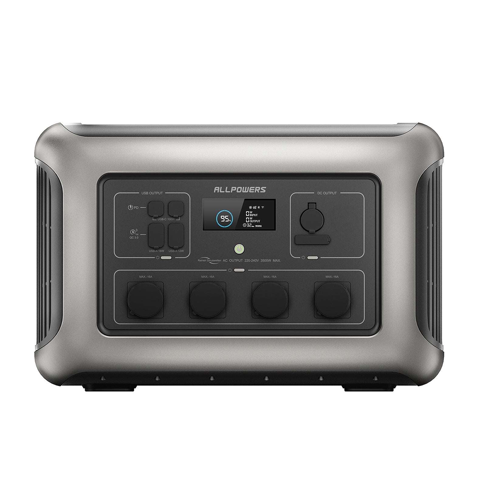 ALLPOWERS 3500W Generatore Solare (R3500 + SP039 600W Pannello Solare)