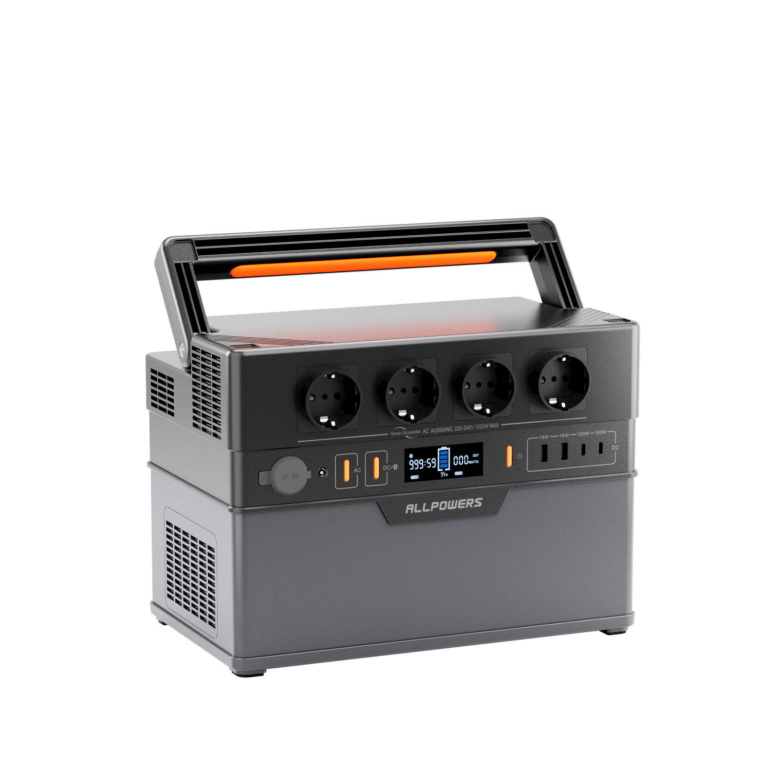 ALLPOWERS S1500 PLUS Stazione di alimentazione portatile 1500W 1092Wh