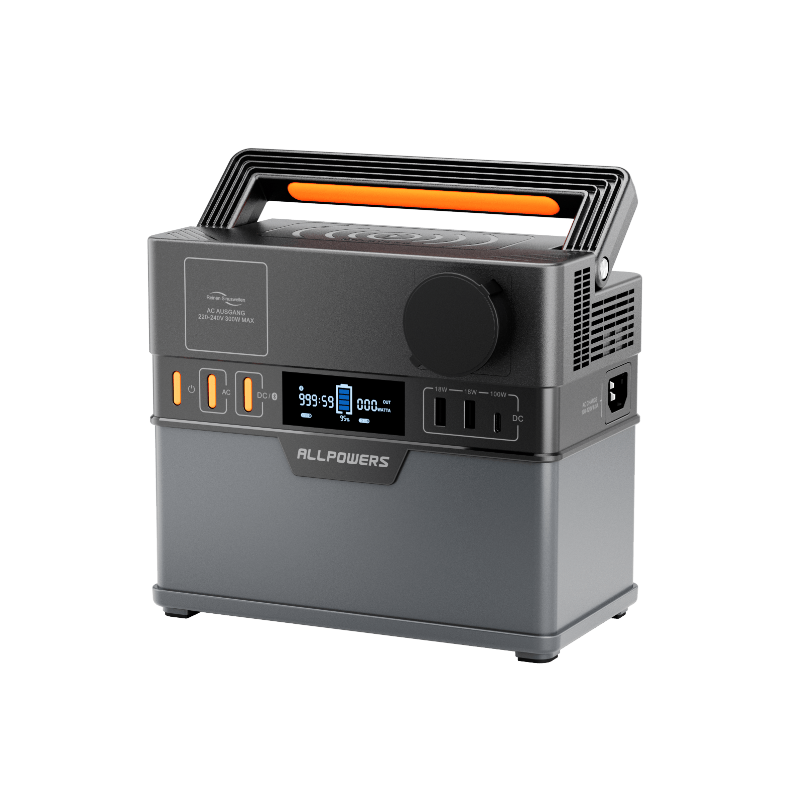 ALLPOWERS S300 Plus Power Station Portatile 300W 288Wh