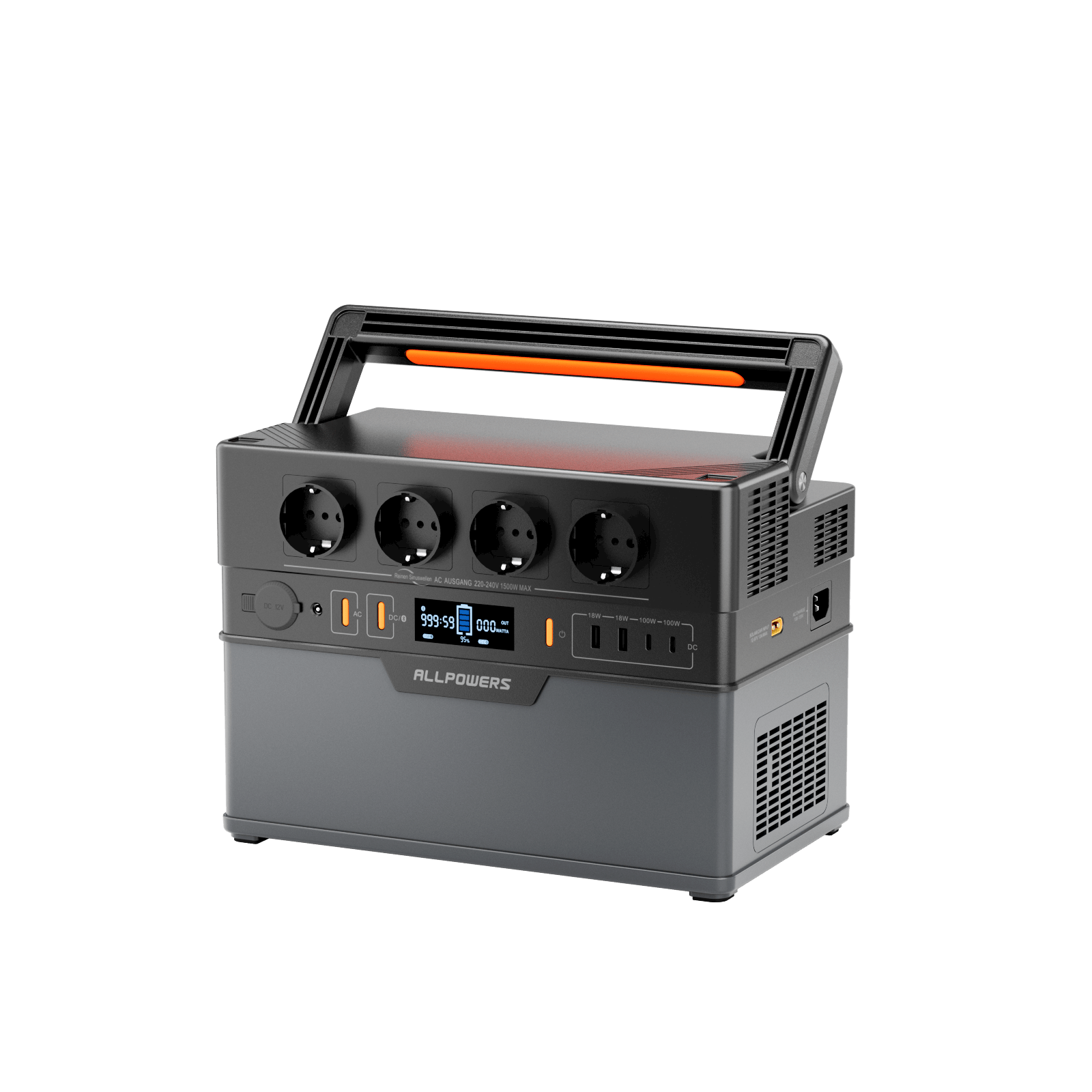 ALLPOWERS S1500 PLUS Stazione di alimentazione portatile 1500W 1092Wh