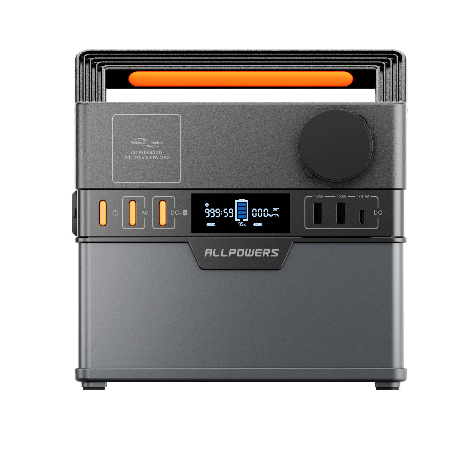 ALLPOWERS S300 Plus Power Station Portatile 300W 288Wh