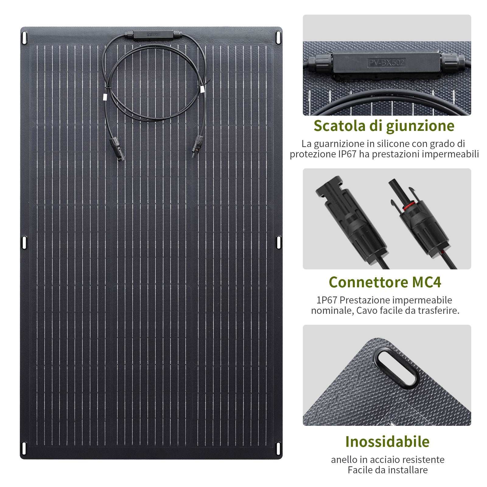 ALLPOWERS 1800W Generatore Solare R1500 con FV100W