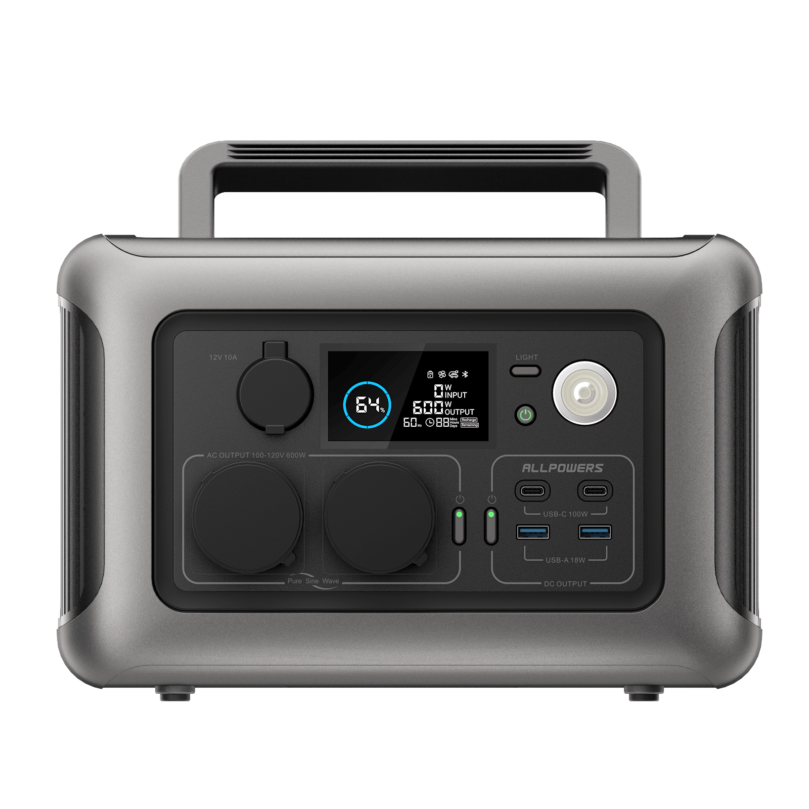 ๐ ALLPOWERS R600 Power Station Portatile 600W 299Wh Batteria LiFeP04 (100% off)