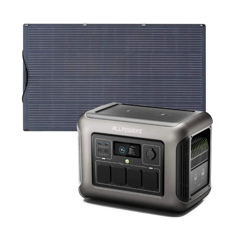 ALLPOWERS 1800W Generatore Solare R1500 con FV100W