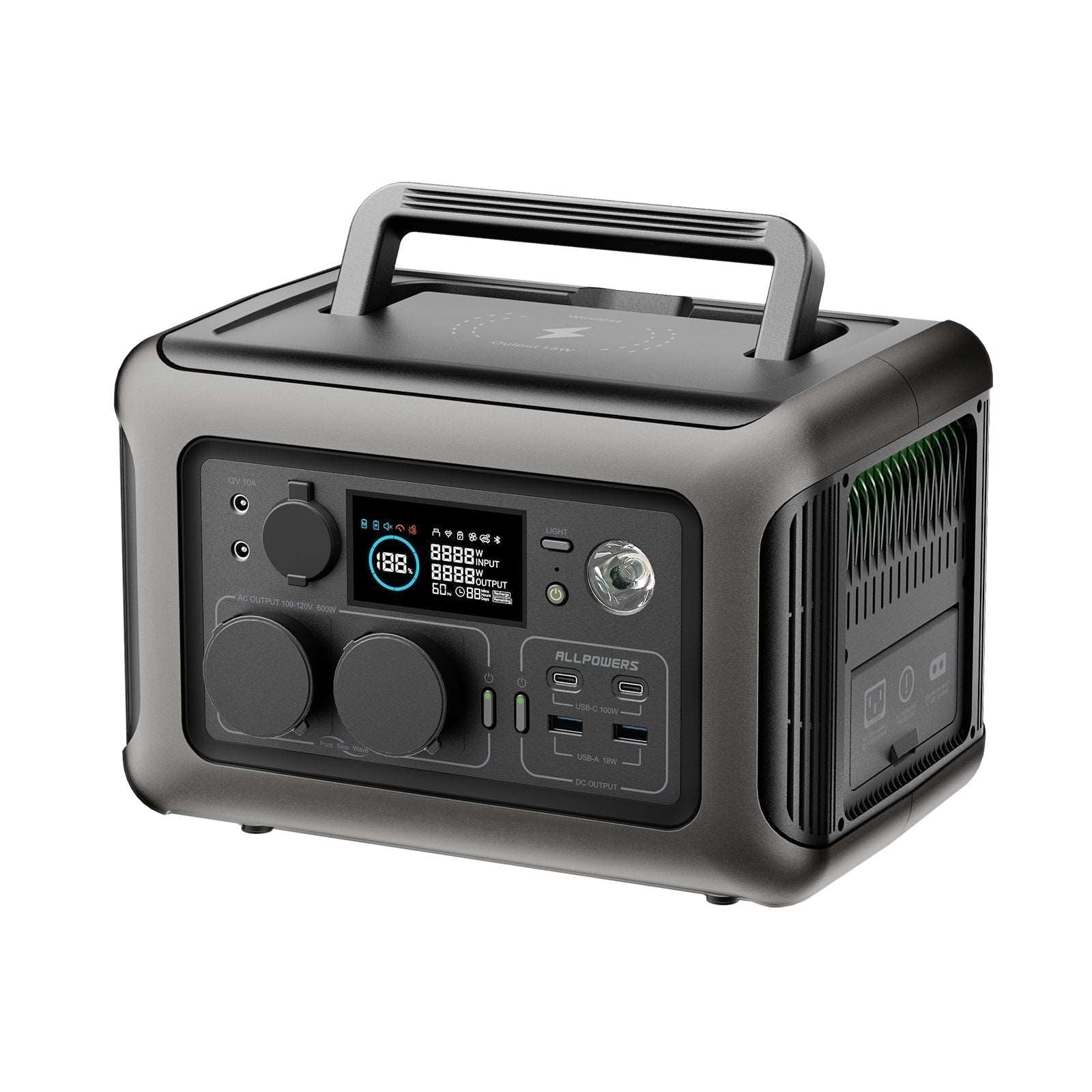ALLPOWERS 600W Generatore Solare R600 con FV200W