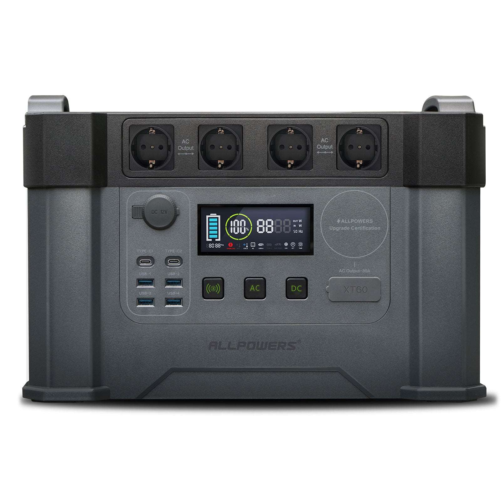 ALLPOWERS 2000W Generatore Solare (S2000 + SP027 100W Pannello Solare)