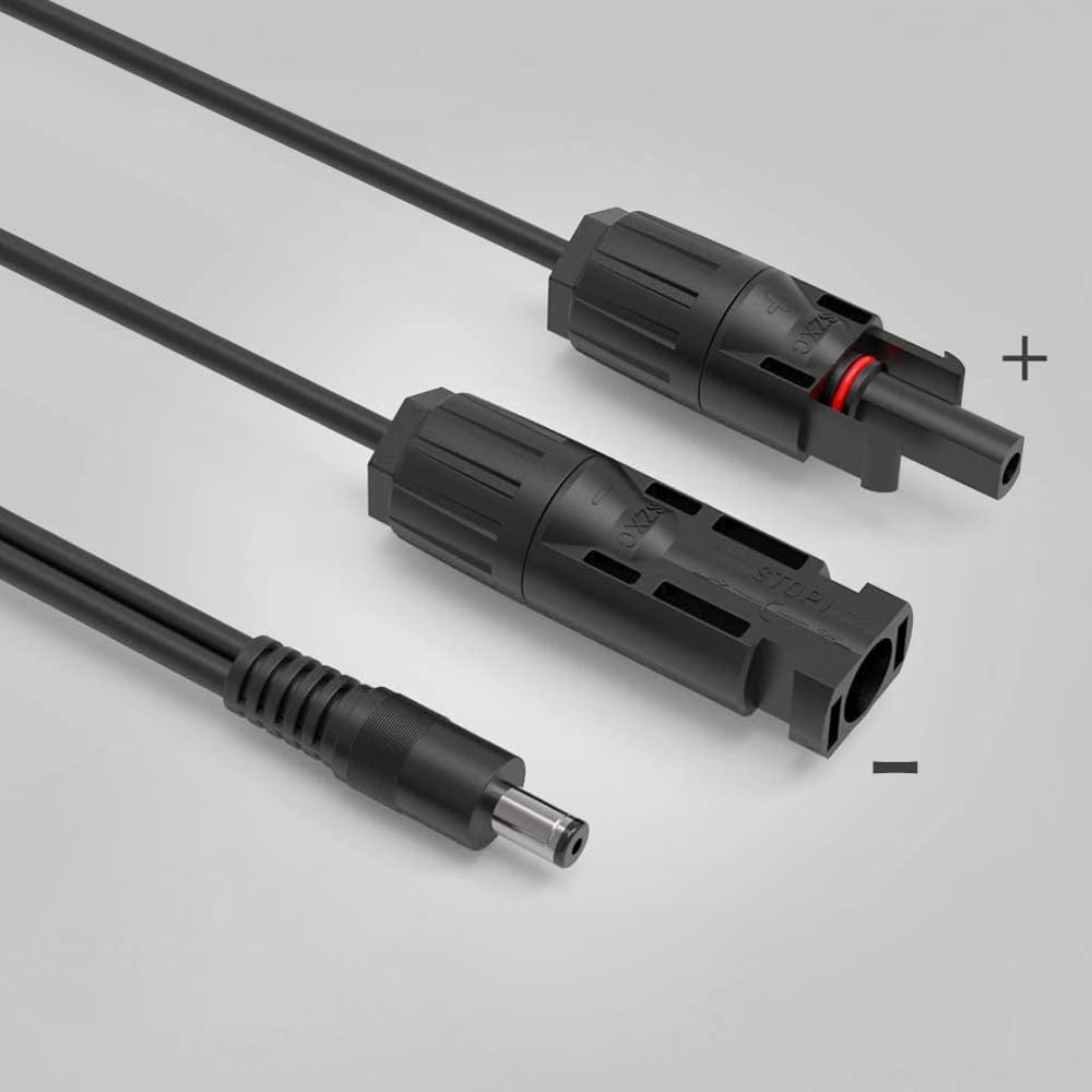 ALLPOWERS Connettori 5521 del cavo di prolunga solare (1,5 M 16 AWG)
