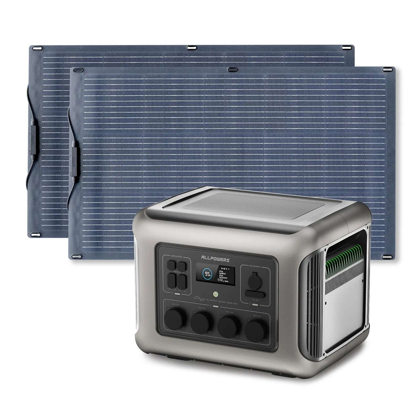 ALLPOWERS 2500W Generatore Solare R2500 con FV100W