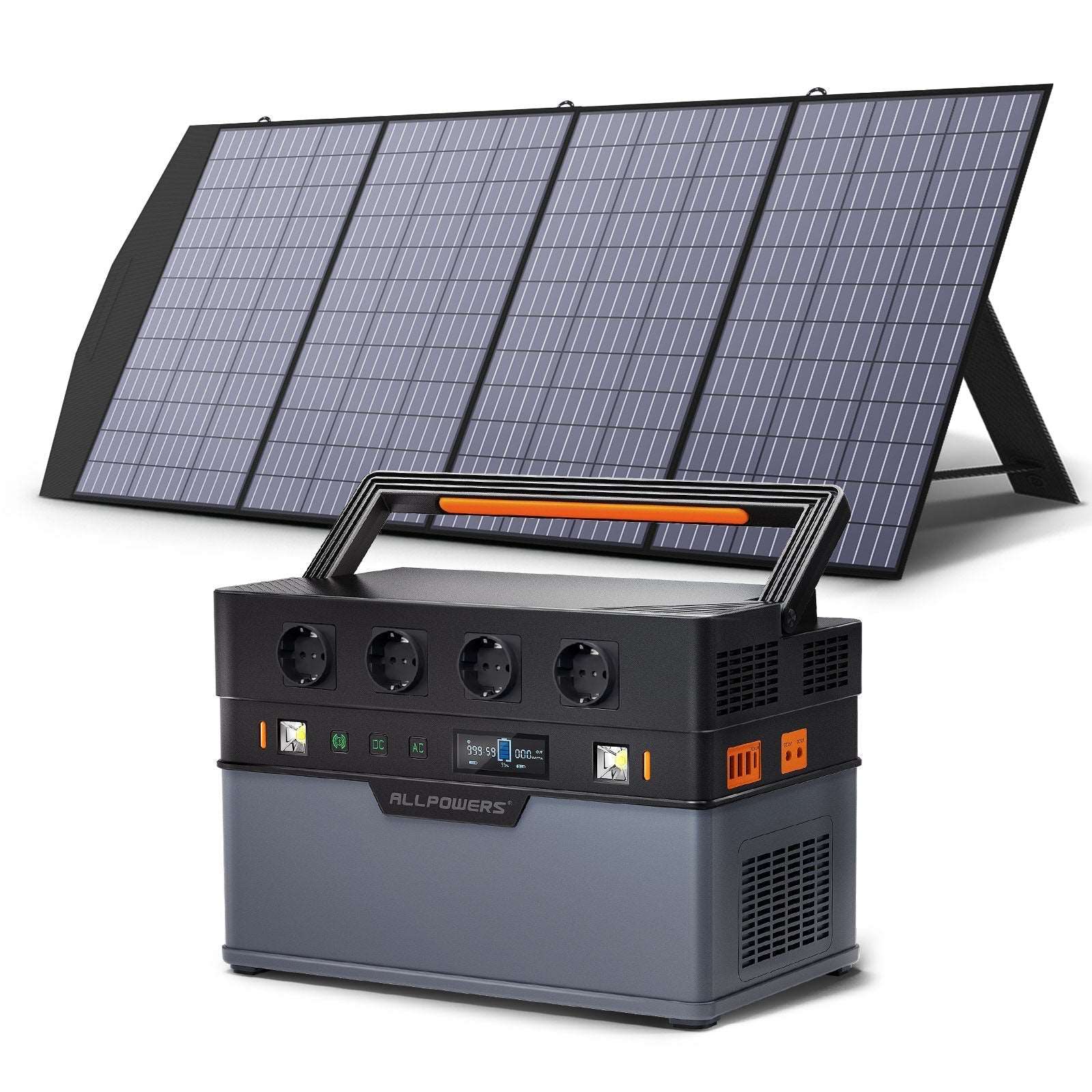 ALLPOWERS 1500W Generatore Solare (S1500 + SP033 200W Pannello Solare)