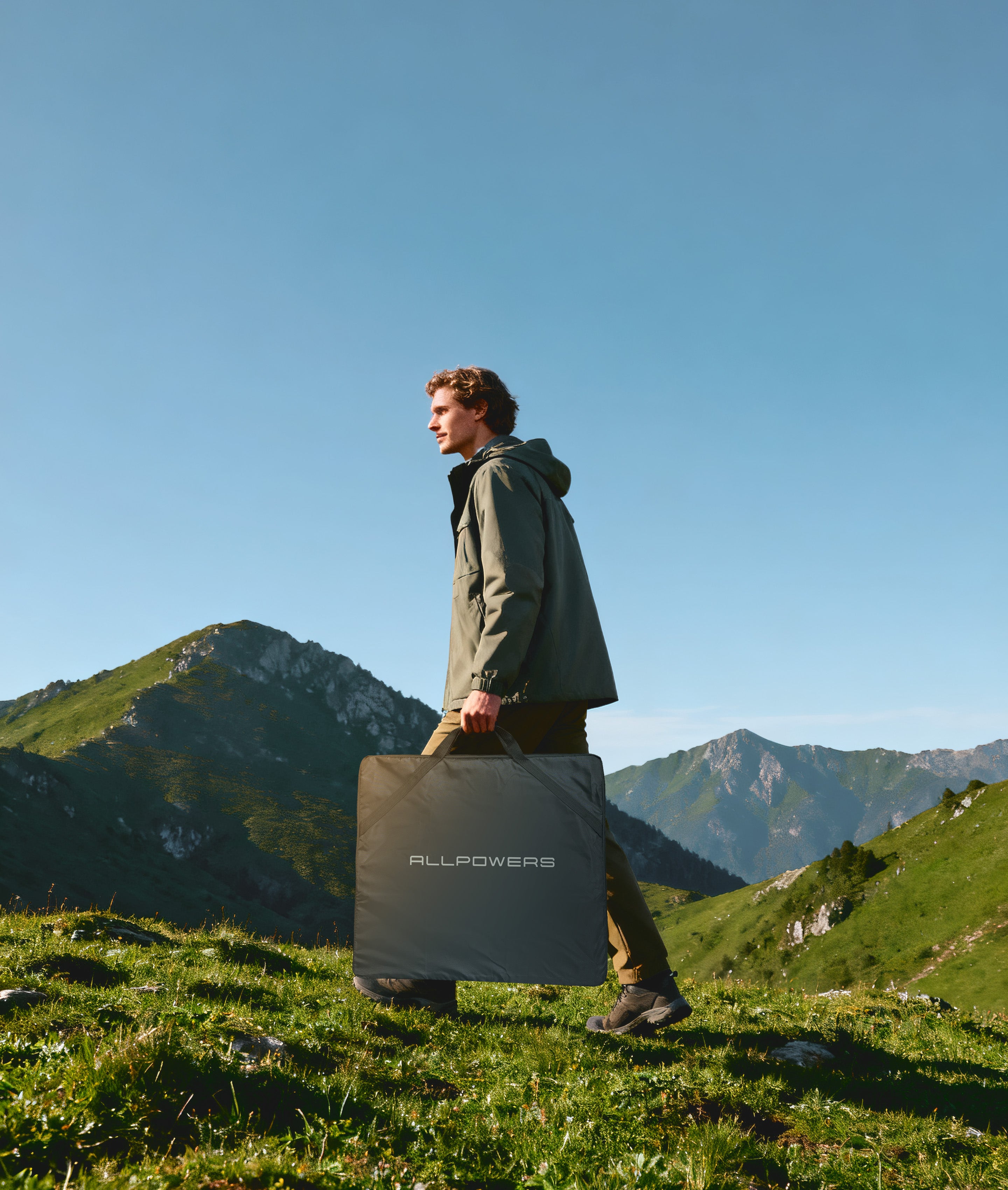 ALLPOWER Generatore Solare 1800W (R1500 + SOLAX SE100 Pannello Solare 100W)