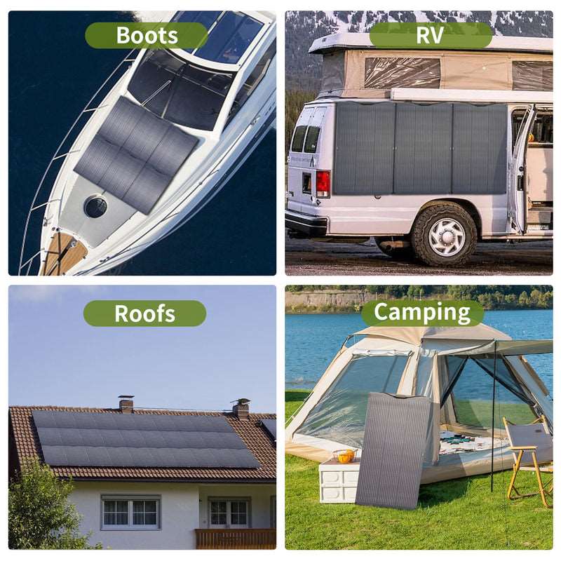 ALLPOWERS 4000W Generatore Solare R4000 con FV100W Flessibile