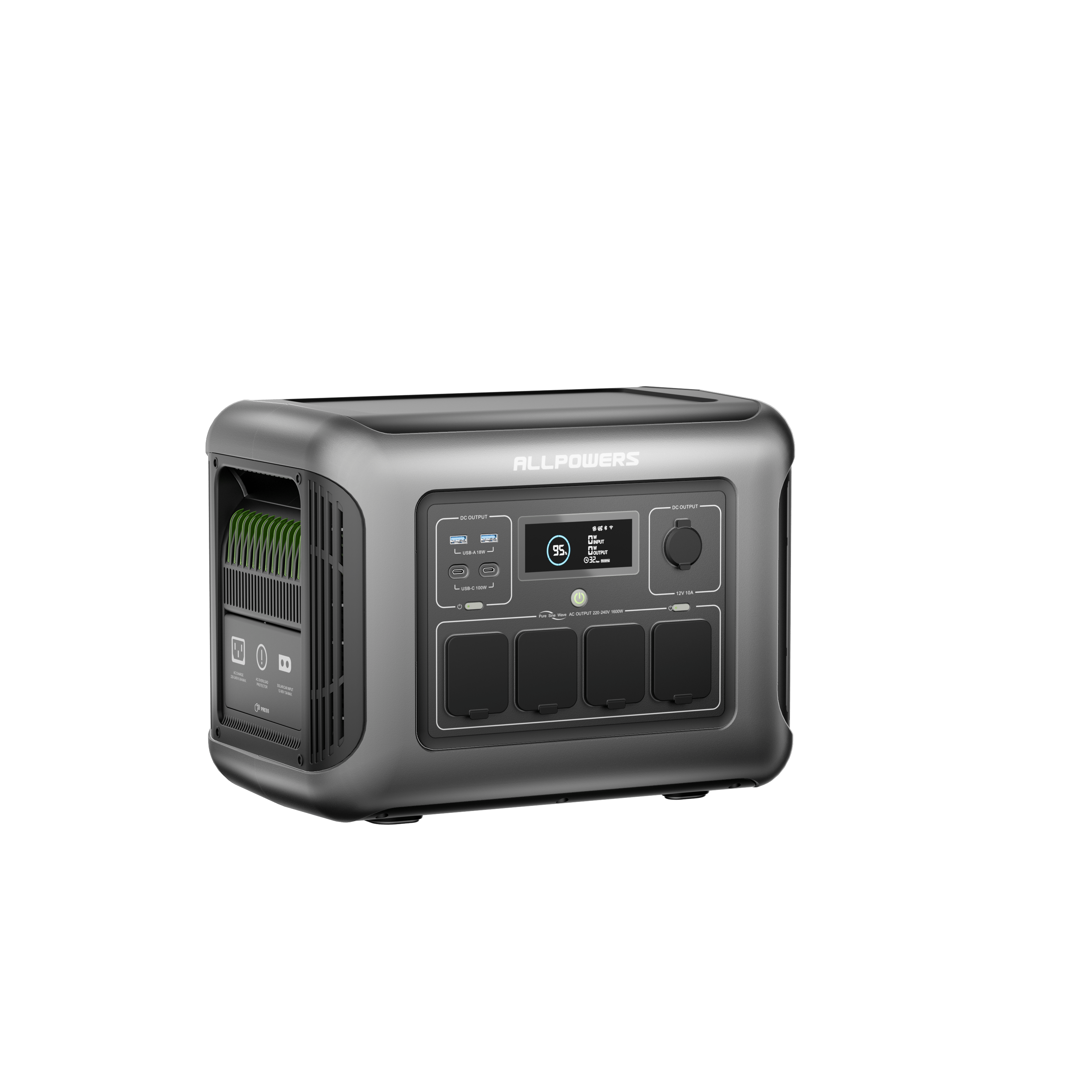 ALLPOWERS R1500 LITE Centrale Elettrica Portatile 1600W 1056Wh LiFeP04 Batteria
