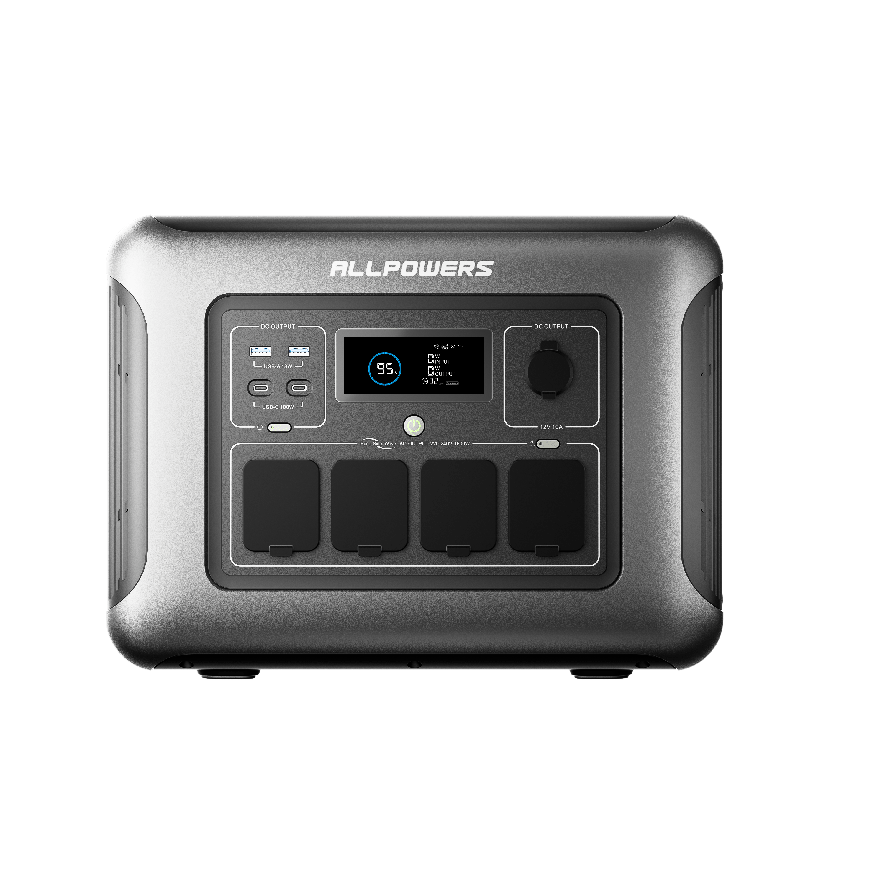 ALLPOWERS R1500 LITE Centrale Elettrica Portatile 1600W 1056Wh LiFeP04 Batteria