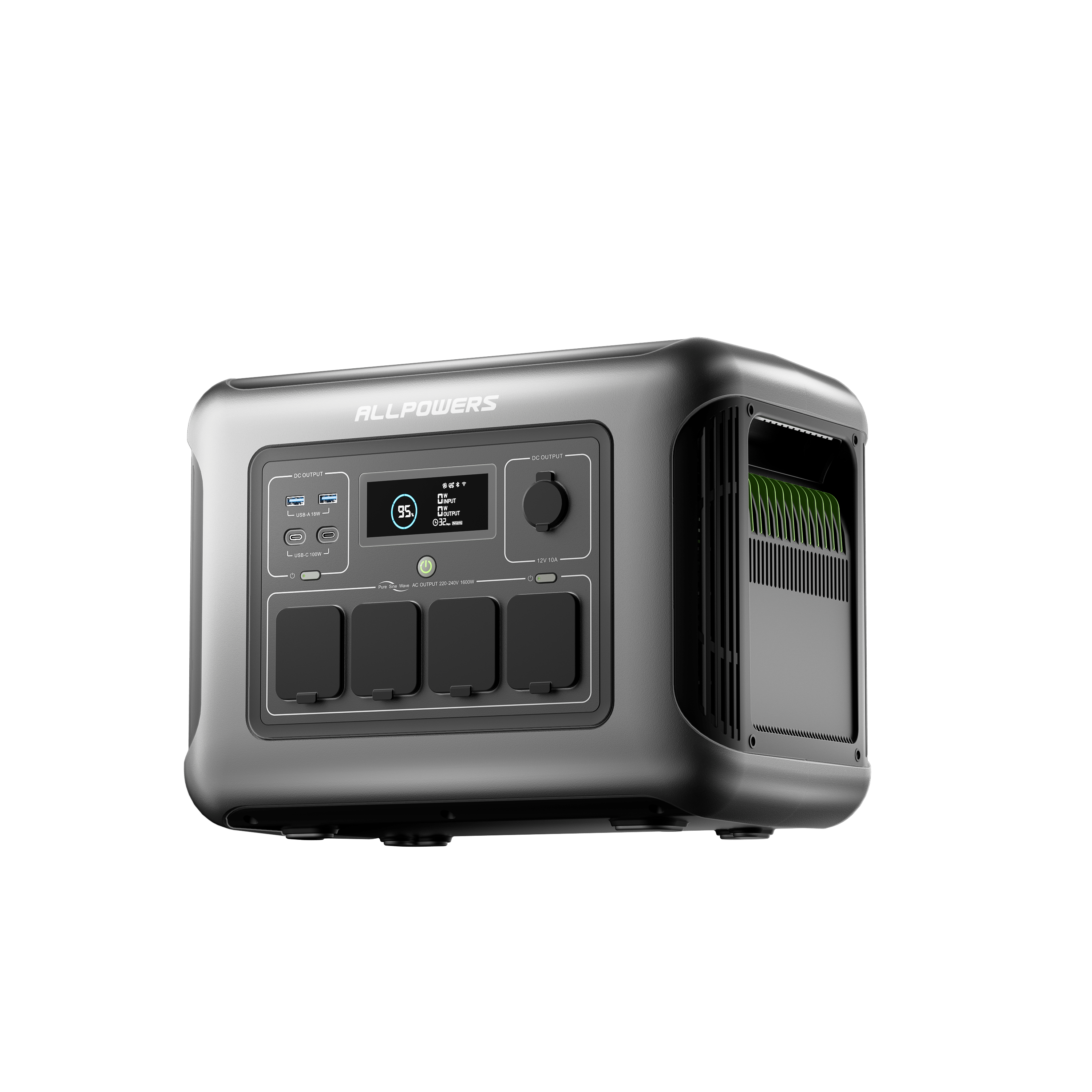 ALLPOWERS R1500 LITE Centrale Elettrica Portatile 1600W 1056Wh LiFeP04 Batteria