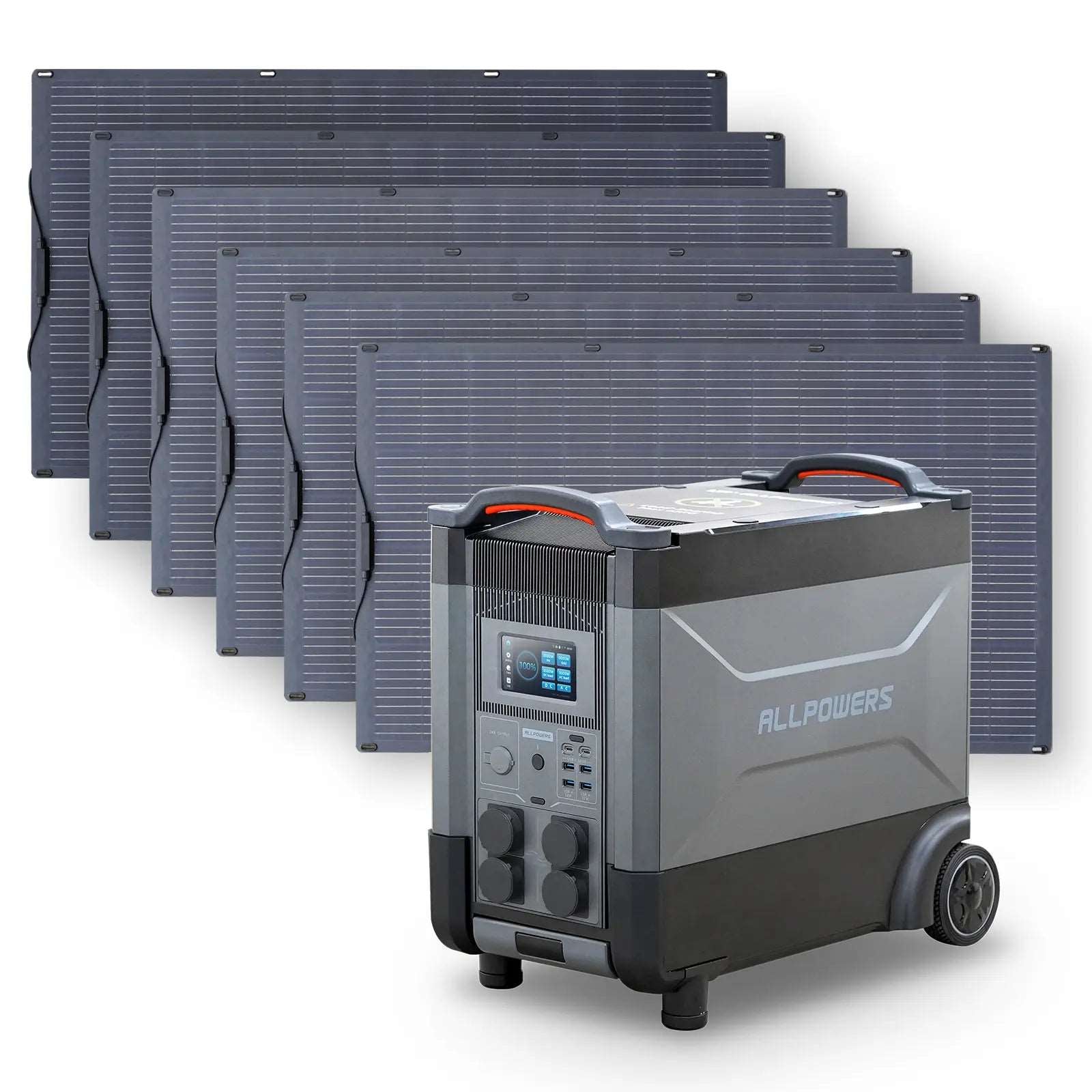 ALLPOWERS 4000W Generatore Solare R4000 con FV200W Flessibile