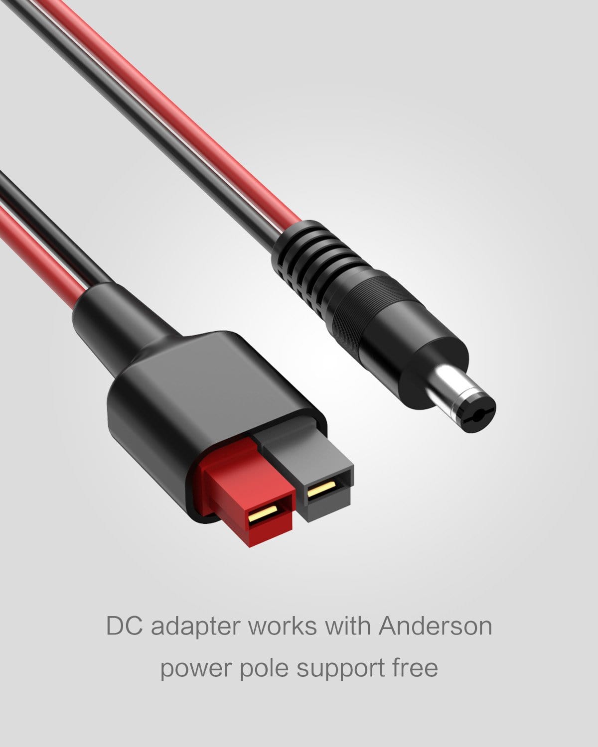 ALLPOWERS DC5525 (5,5 mm x 2,5 mm) un cable adaptador de conector Anderson