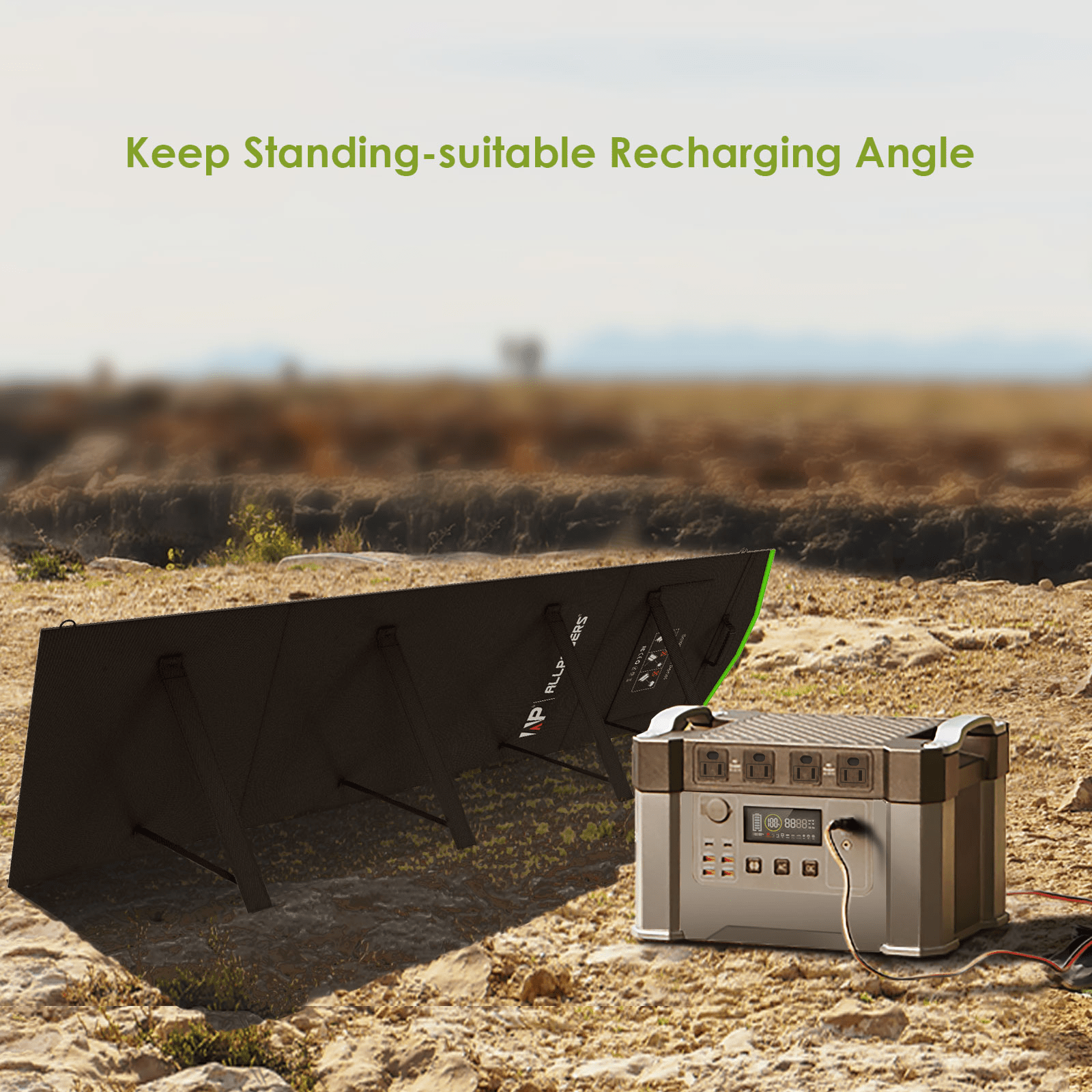 ALLPOWERS SP033 Pannello Solare Monocristallino Portatile 200W