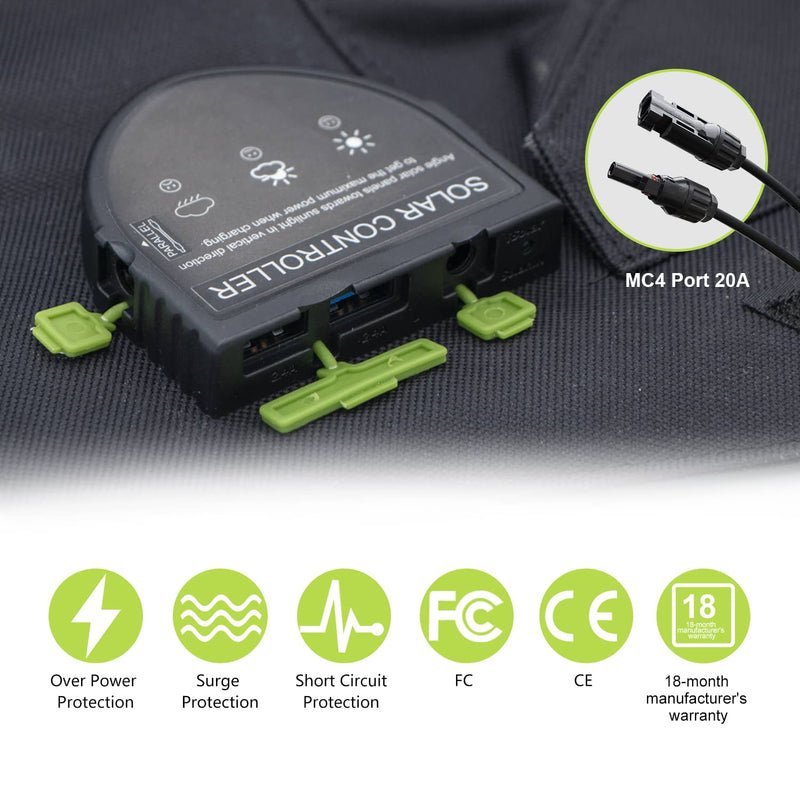 ALLPOWERS 700W Generatore Solare (S700 + SP029 140W Pannello Solare)