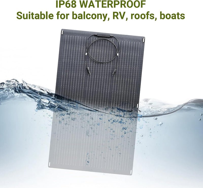 ALLPOWERS 4000W Generatore Solare R4000 con FV200W Flessibile