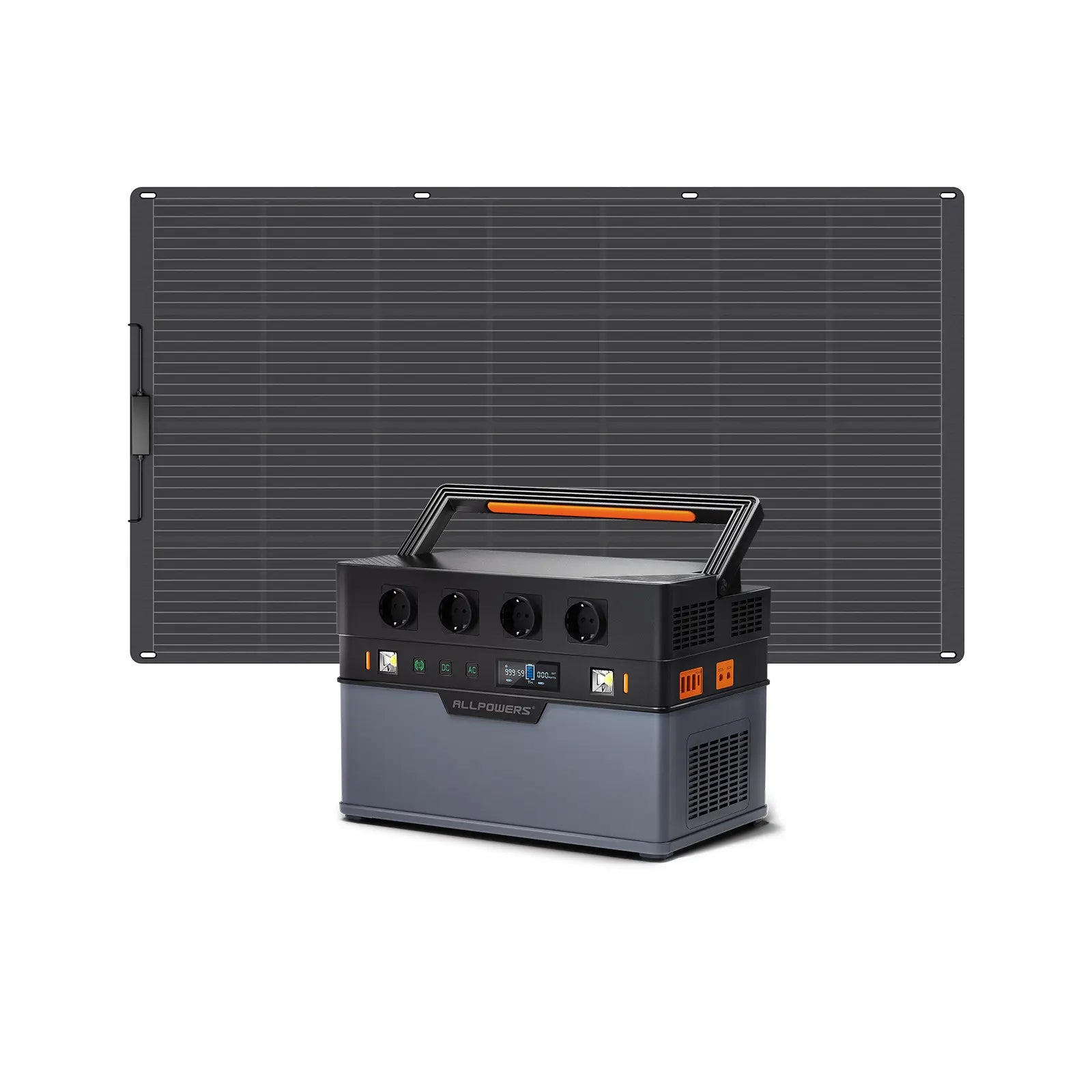 ALLPOWERS 1500W Generatore Solare (S1500 + SF200 200W Pannello Solare Flessibile)