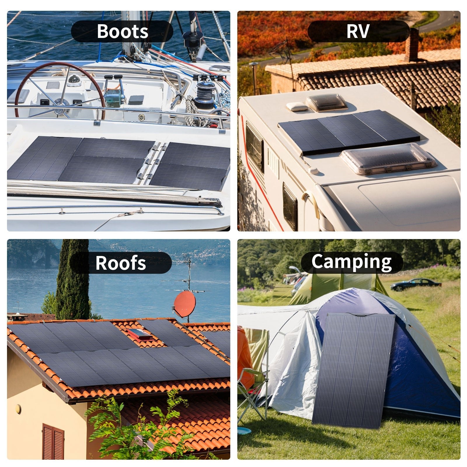 ALLPOWERS SF200 Pannello Solare Flessibile 200W