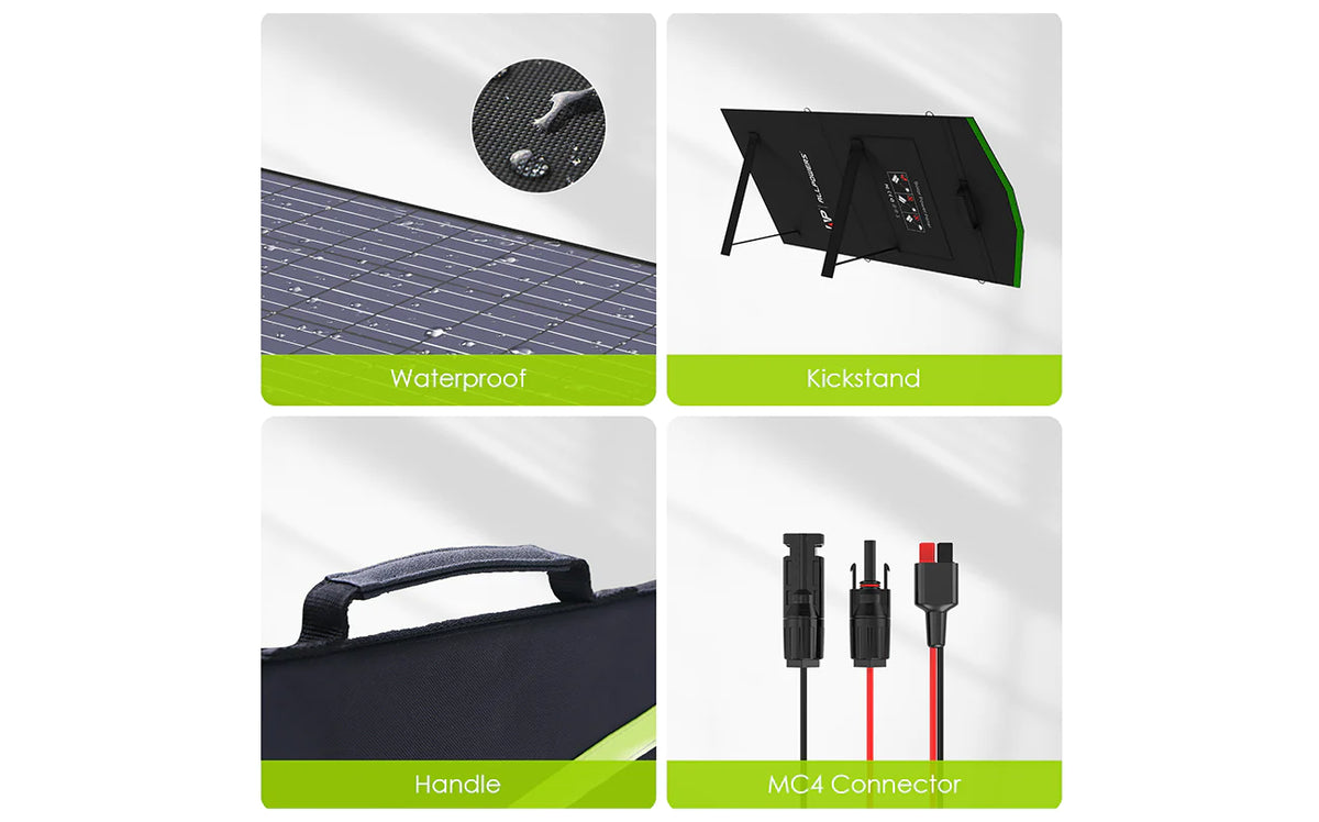 ALLPOWERS 300W Generatore Solare (S300 Plus + SP027 PV 100W )