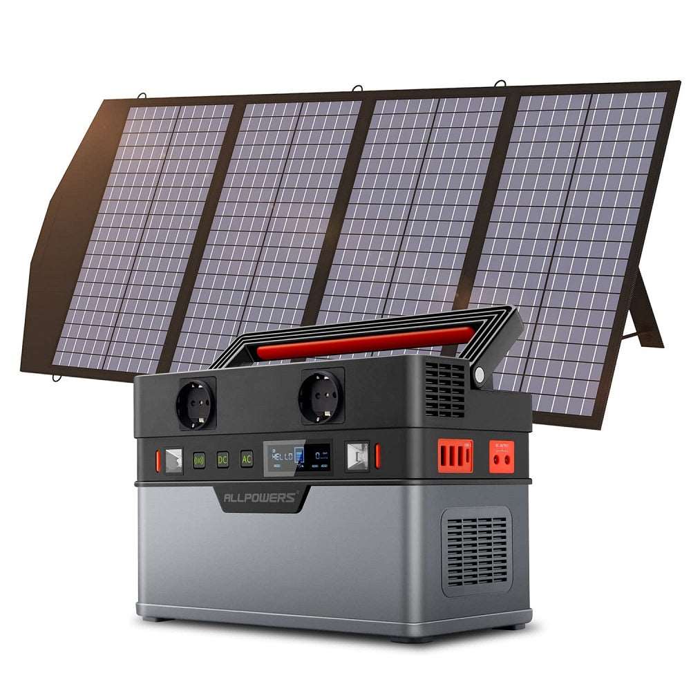 ALLPOWERS 700W Generatore Solare (S700 + SP029 140W Pannello Solare)