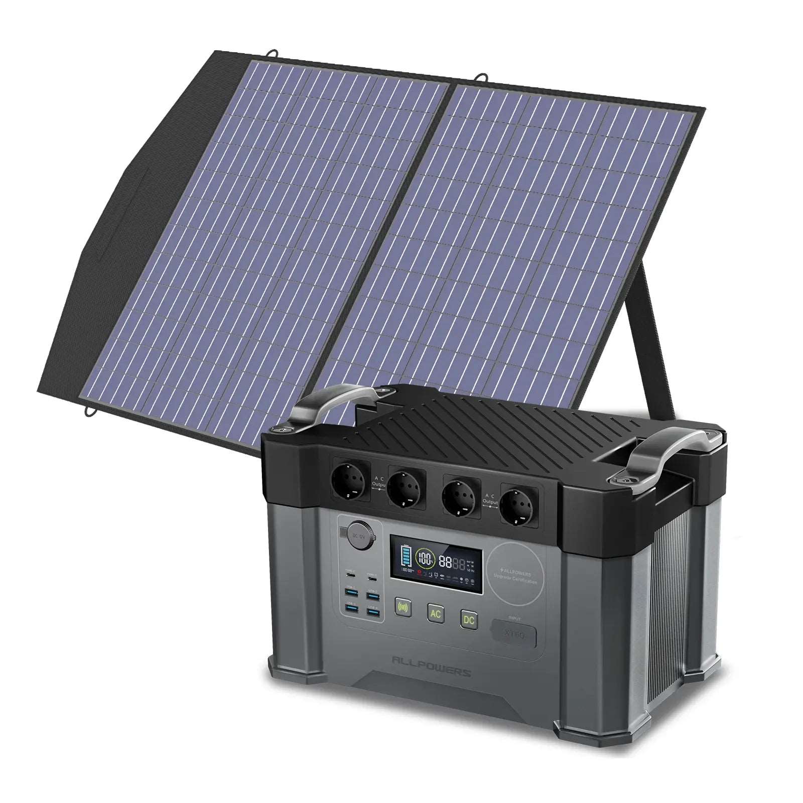 ALLPOWERS 2400W Generatore Solare S2000 Pro con FV100W