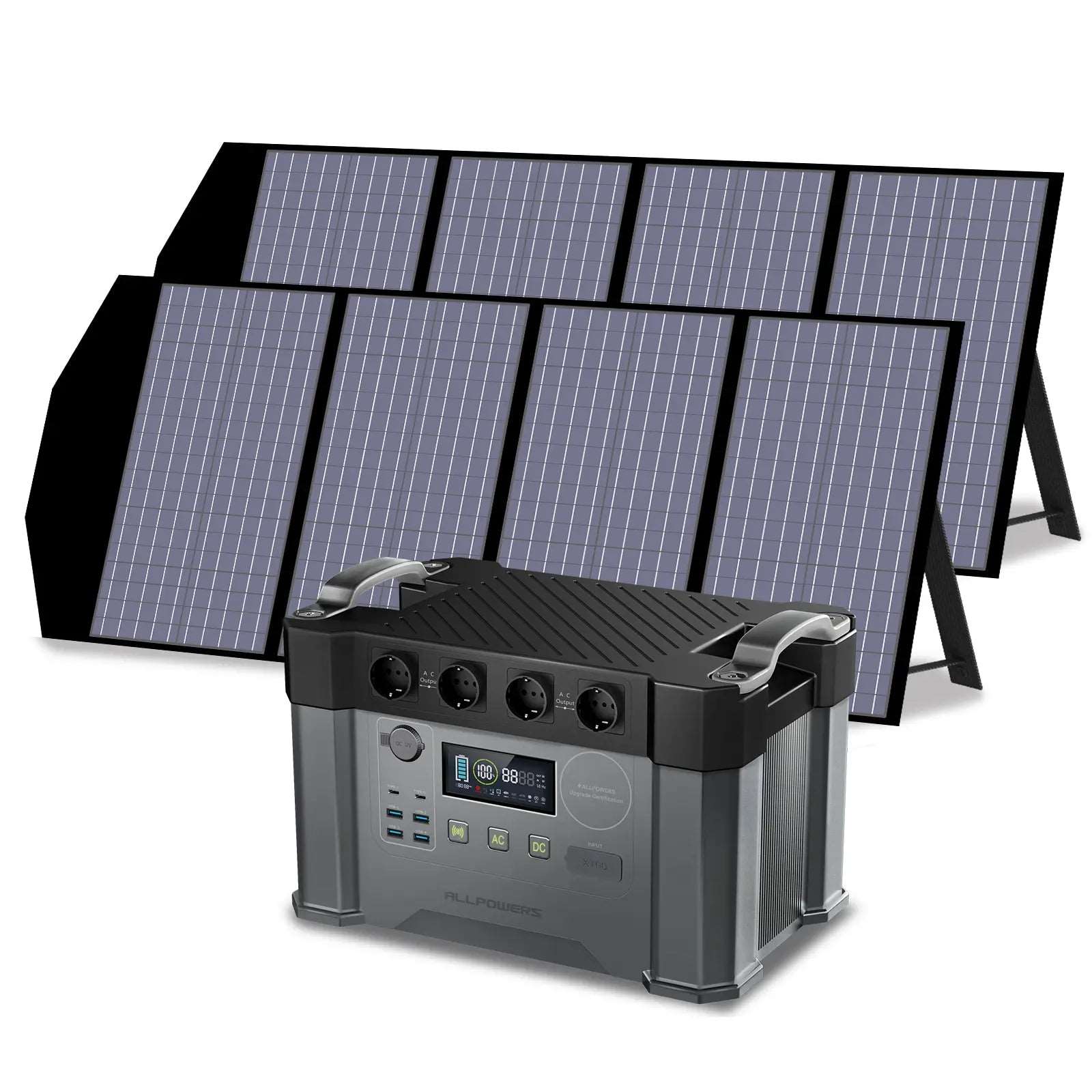 ALLPOWERS 2000W Generatore Solare (S2000 + SP029 140W Pannello Solare)