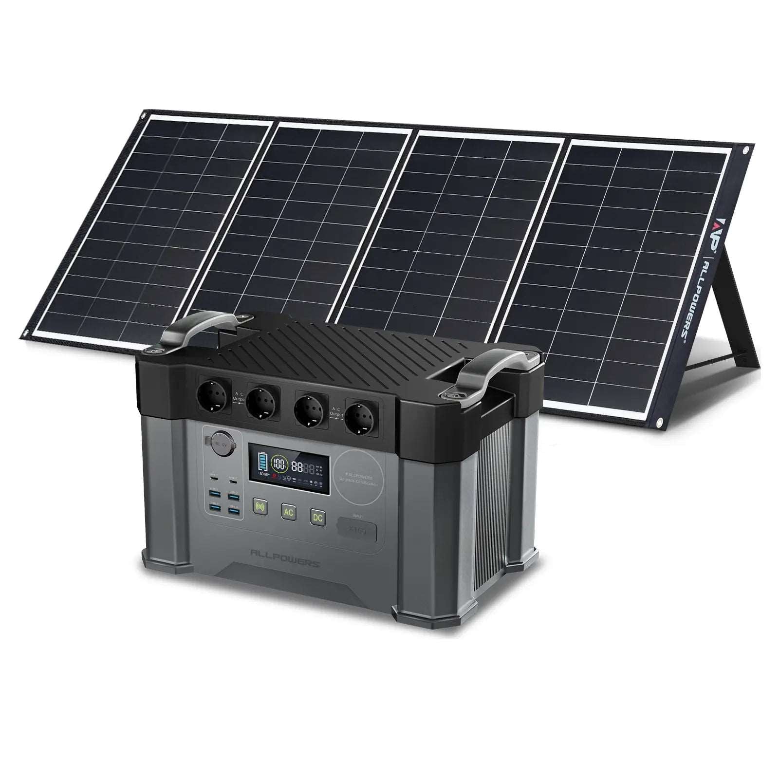 ALLPOWERS 2000W Generatore Solare (S2000 + SP035 200W Pannello Solare)