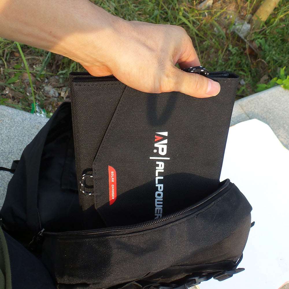 ALLPOWERS 5V 21W Caricatore Portatile a Pannello Solare