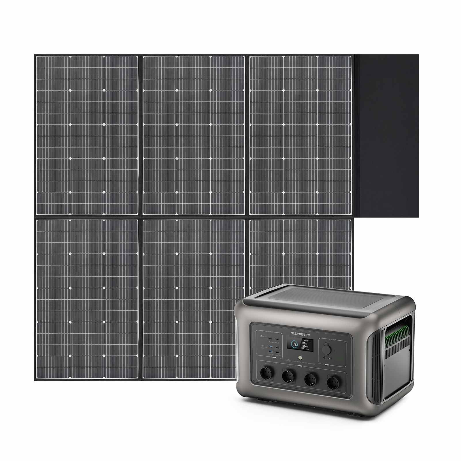 ALLPOWERS 3500W Generatore Solare (R3500 + SP039 600W Pannello Solare)