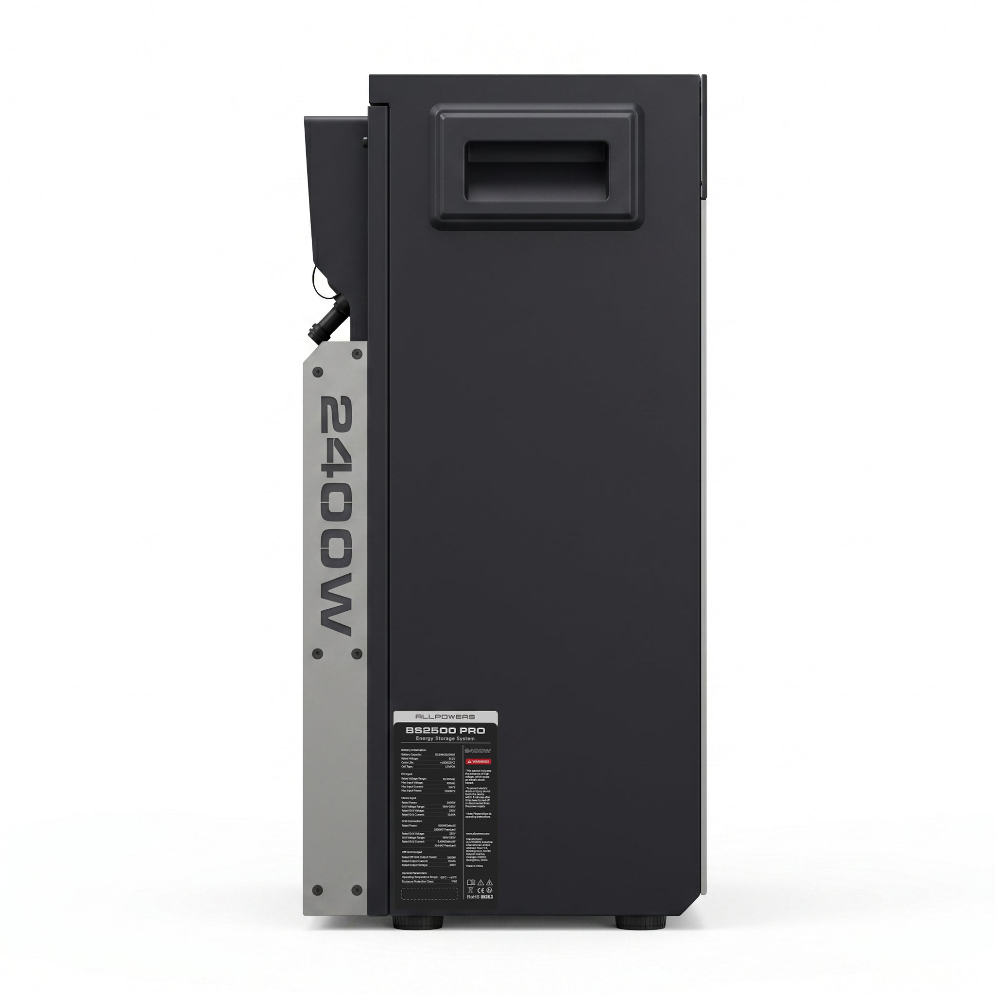 ALLPOWERS BS2500 PRO - Accumulo a batteria per la casa con controllo intelligente delle tariffe