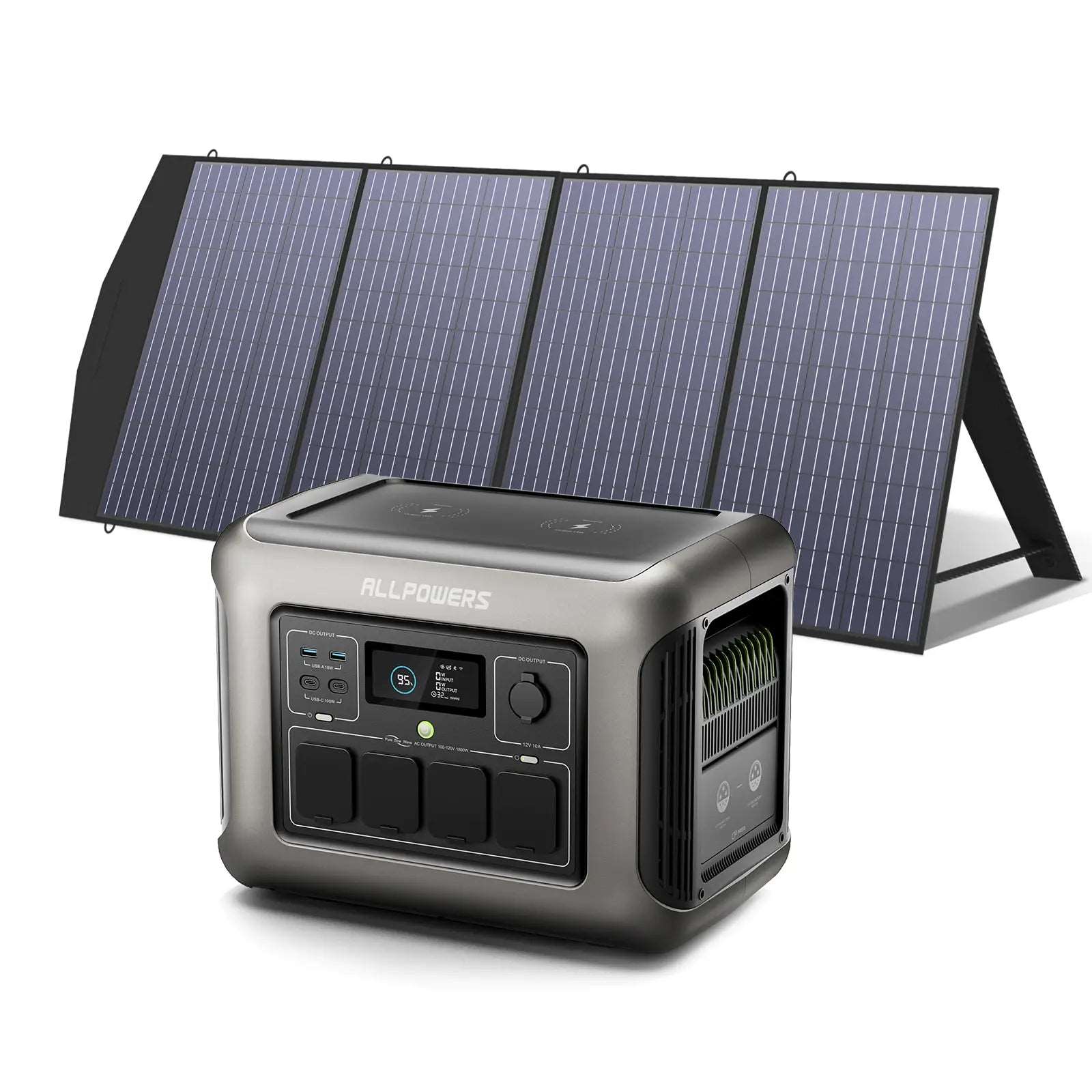 ALLPOWER 1800W Generatore Solare R1500 con FV200W