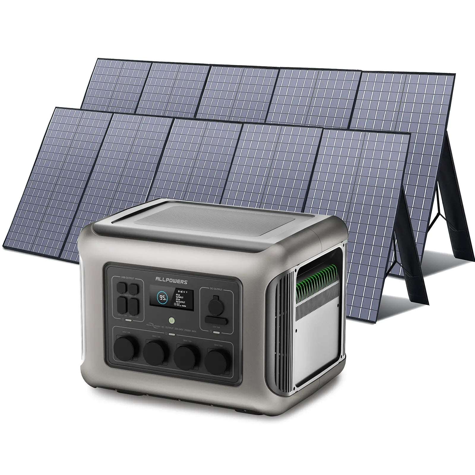 ALLPOWERS 2500W Generatore Solare R2500 con FV400W