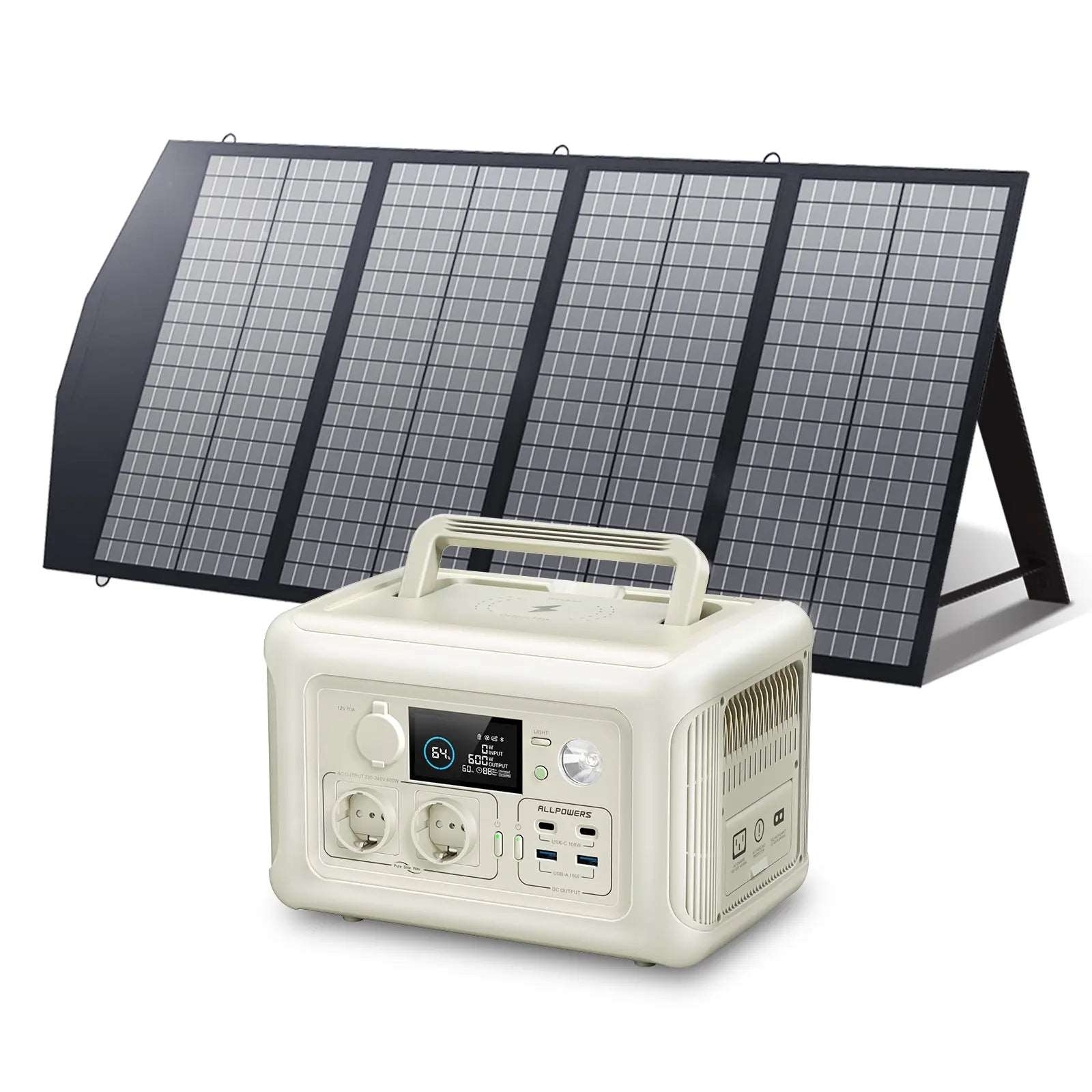 ALLPOWERS 600W Generatore Solare R600 con FV140W