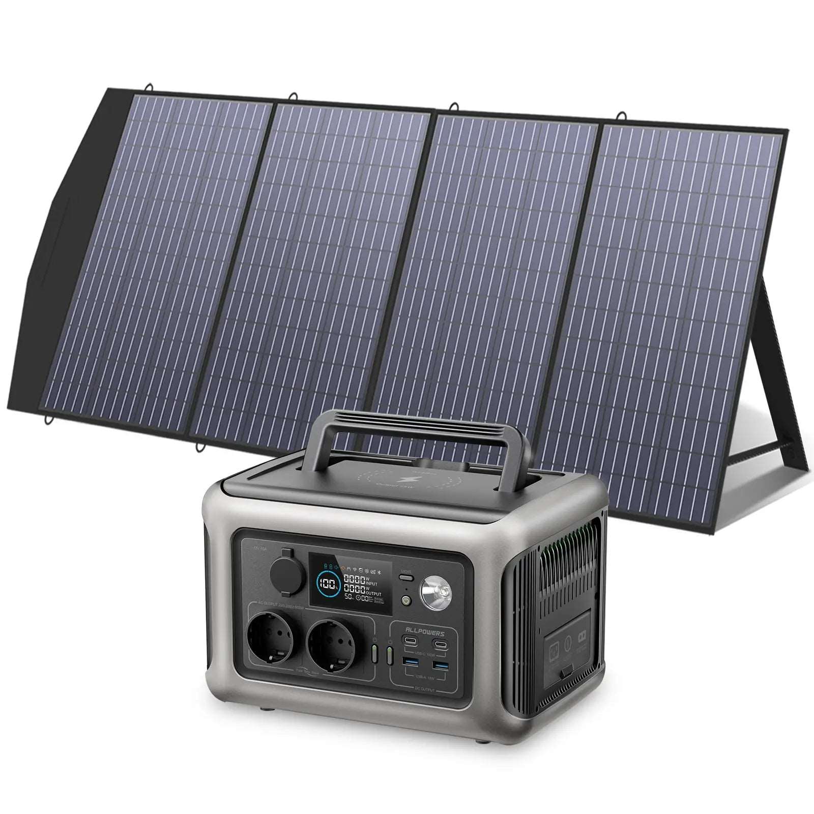 ALLPOWERS Generatore Solare 600W (R600 + SP033 Pannello Solare 200W)