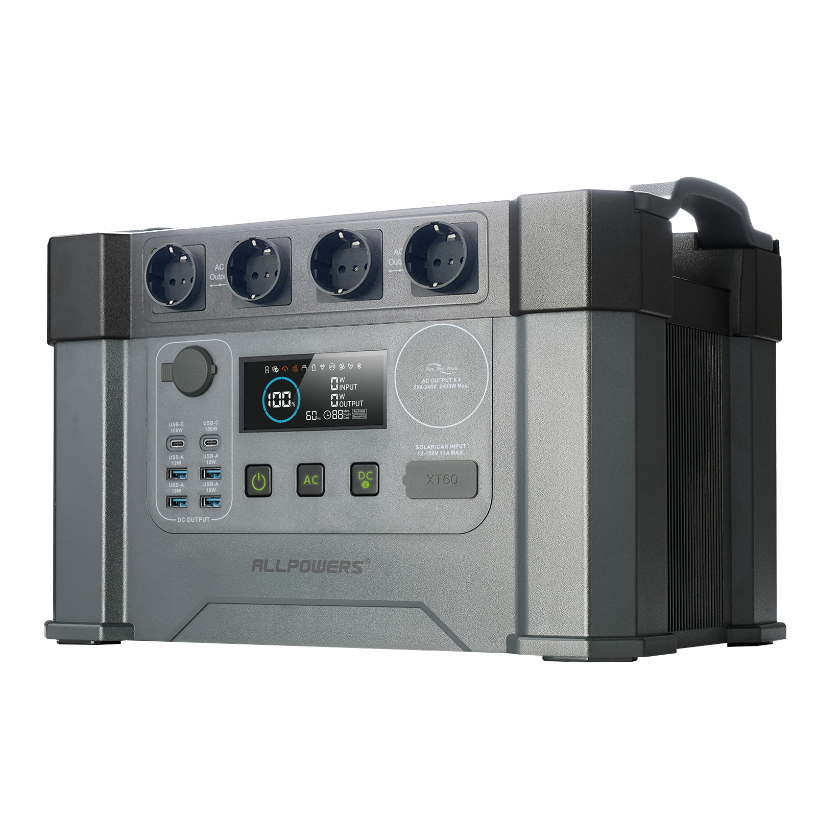 ALLPOWERS S2000 Pro Power Station Portatile 2400W 1451Wh