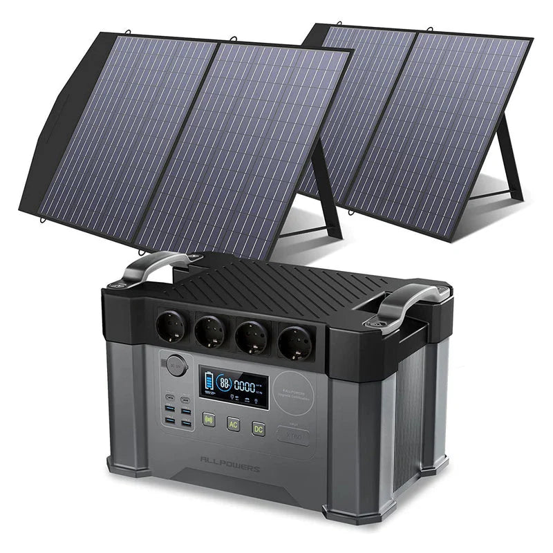 ALLPOWERS 2400W Generatore Solare S2000 Pro con FV100W