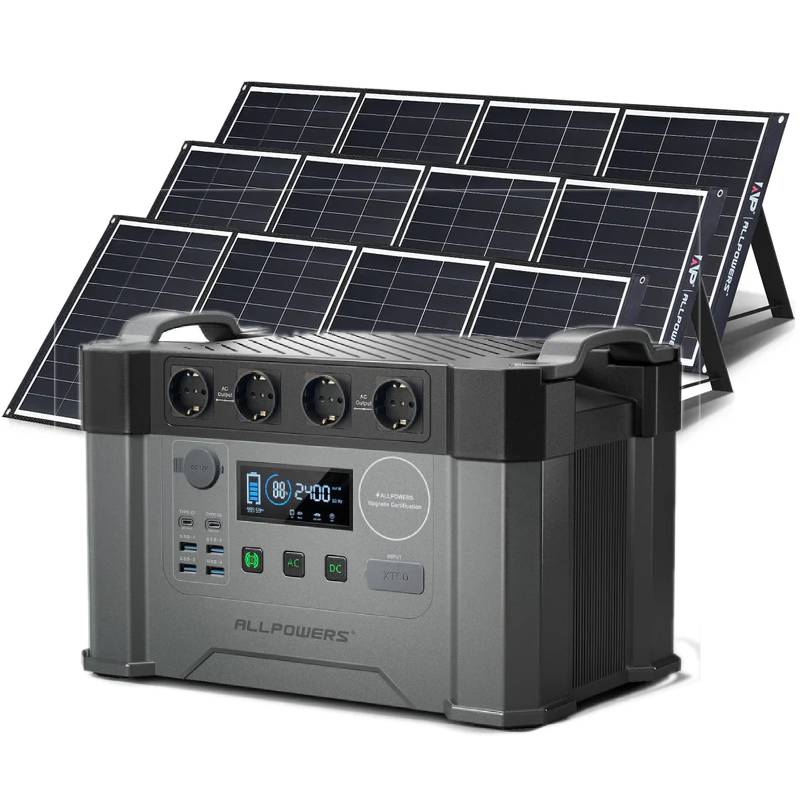 ALLPOWERS 2400W Generatore Solare S2000 Pro con FV200W