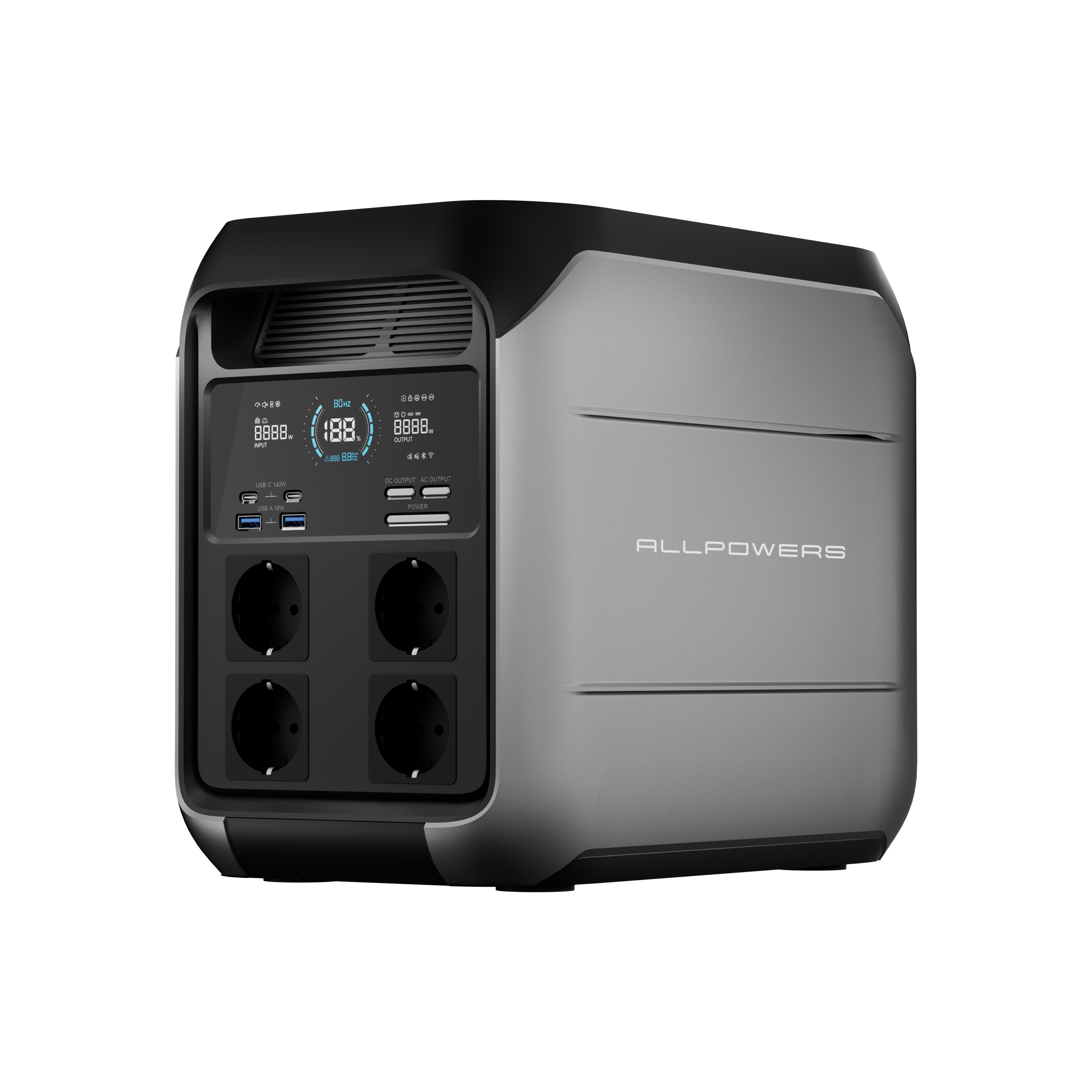 ALLPOWERS P1800 Centrale Elettrica Portatile 1800W 1024Wh LiFeP04 Batteria
