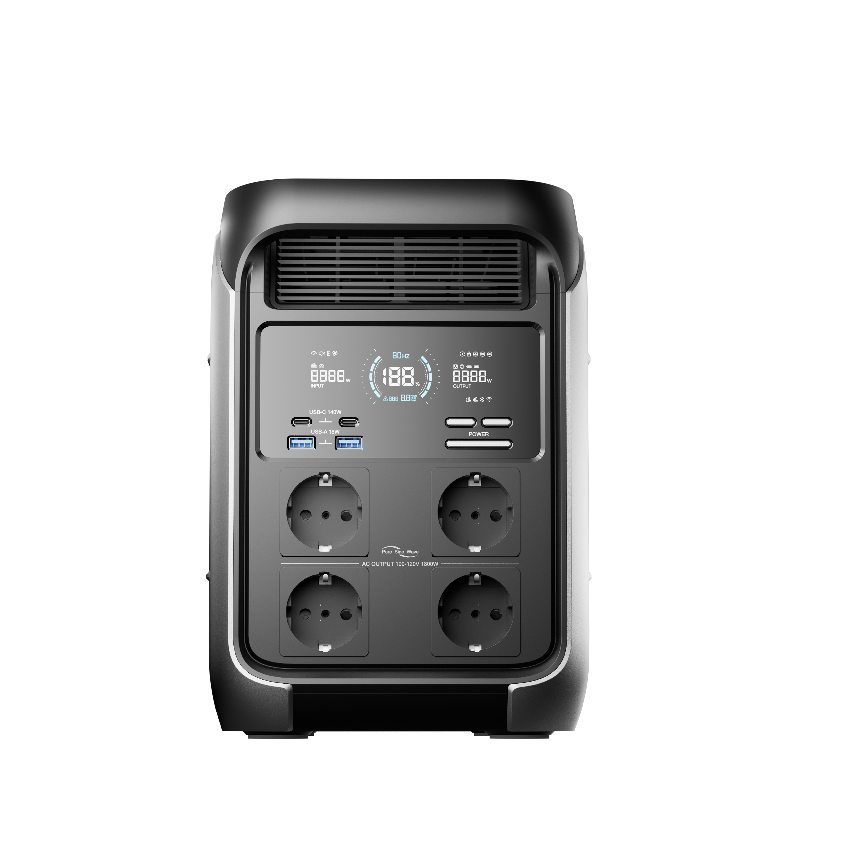 ALLPOWERS P1800 Centrale Elettrica Portatile 1800W 1024Wh LiFeP04 Batteria