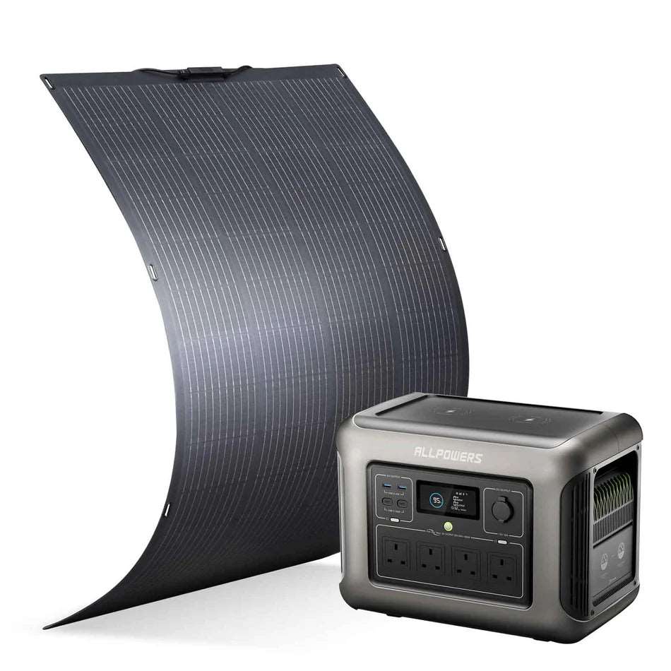 ALLPOWER 1800W Generatore Solare R1500 con FV200W