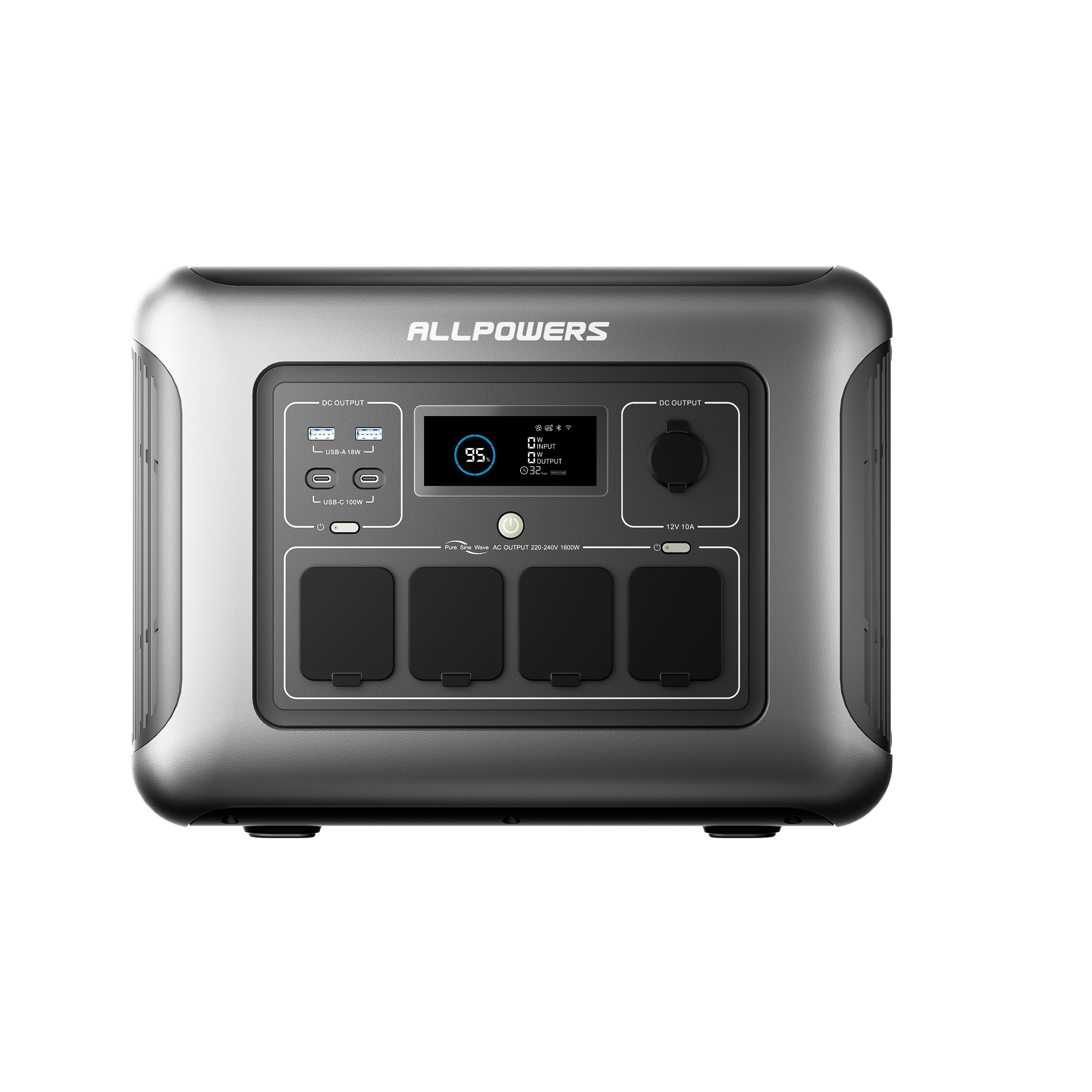 ALLPOWERS R1500 LITE Centrale Elettrica Portatile 1600W 1056Wh LiFeP04 Batteria