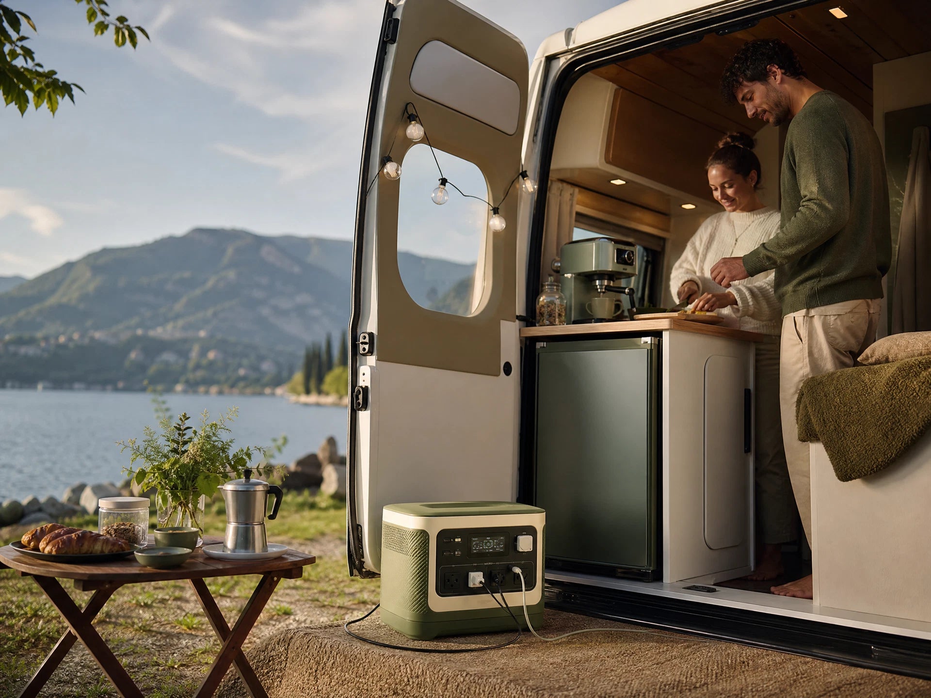 Camper, van e campeggio