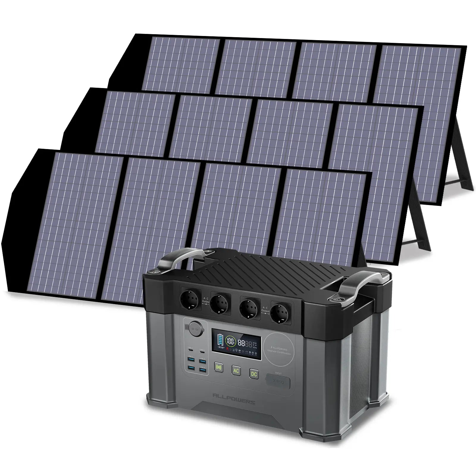 ALLPOWERS Kit Generatore Solare 2000W (S2000 + SP029 140W Pannello Solare)