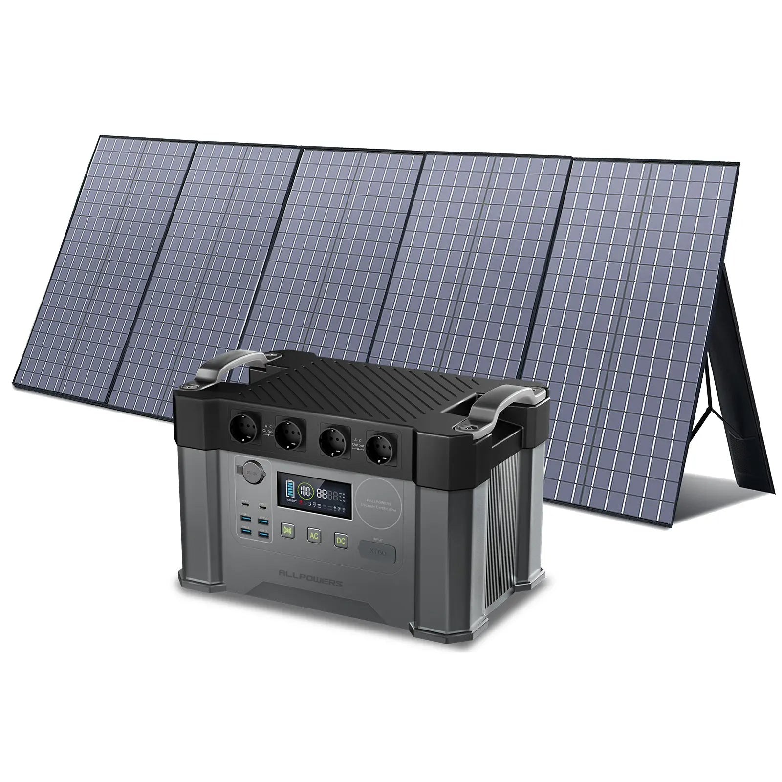 ALLPOWERS Kit Generatore Solare 2000W (S2000 + SP037 400W Pannello Solare)