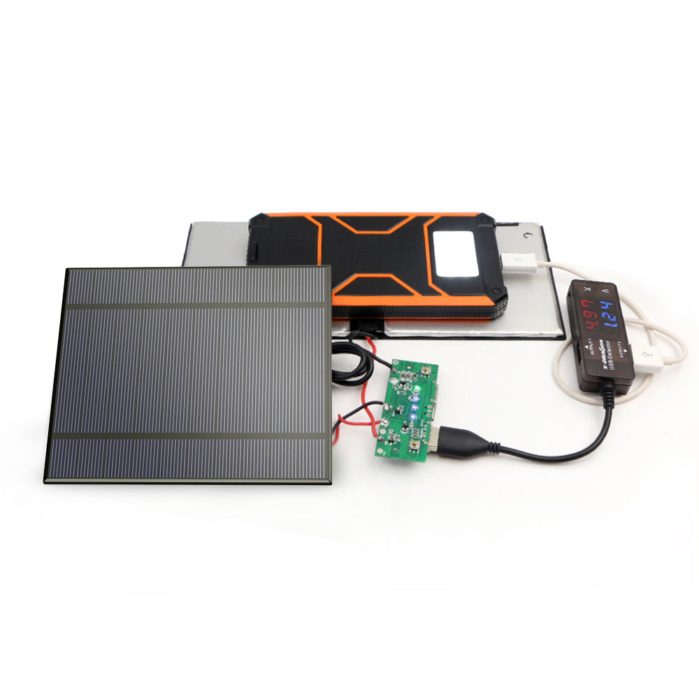 ALLPOWERS 2pcs 2.5W 5V/500mAh Kit Caricabatterie Mini Pannello Solare