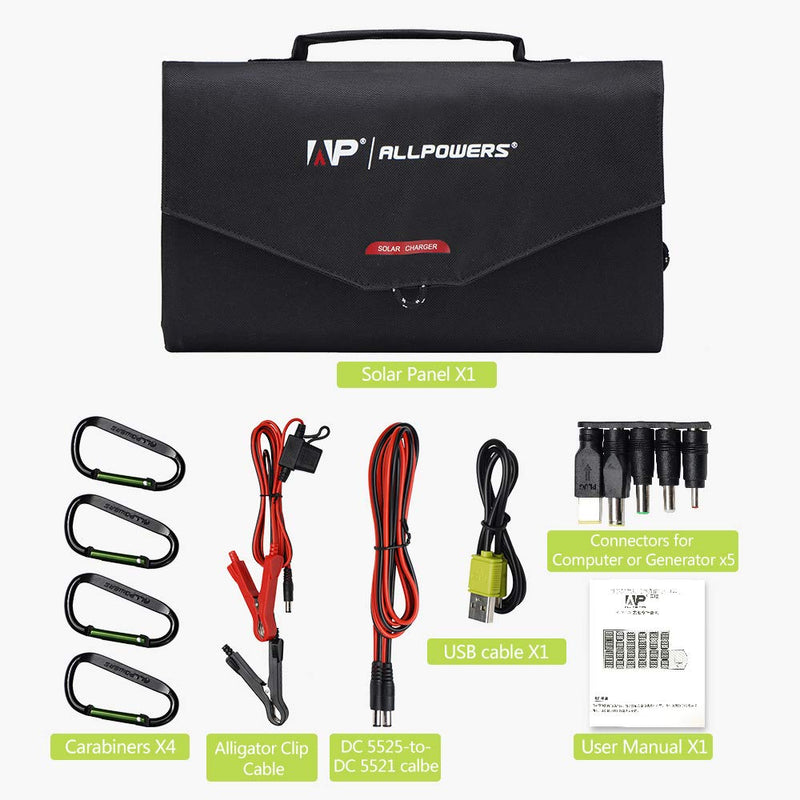 ALLPOWERS Kit Generatore Solare 700W (S700 + SP012 100W Pannello Solare)